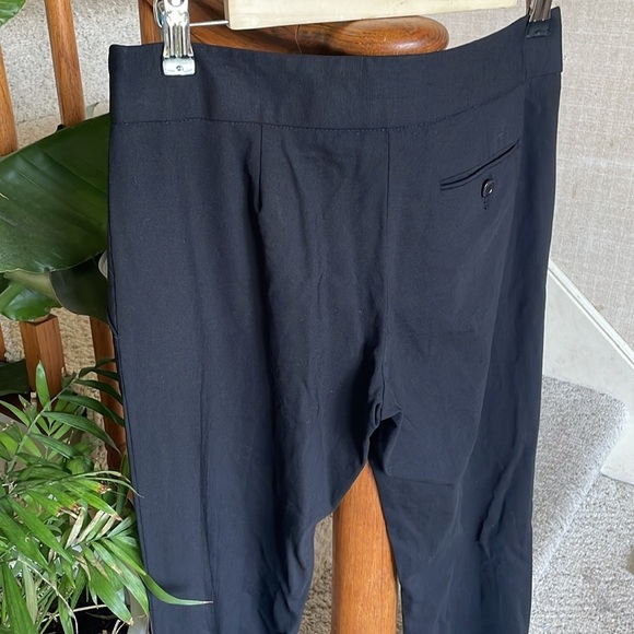 BCBGMaxAzria Black Wool Flare Trouser Pants - Picture 5 of 9